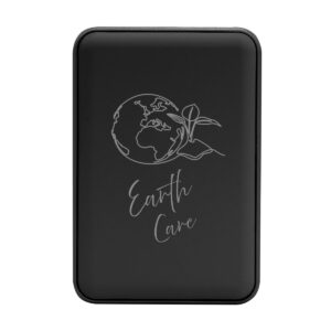 Custom Promotional Products 17 PR13261 1 BLACK DECORATED 5000 mAh RPET Power Bank
