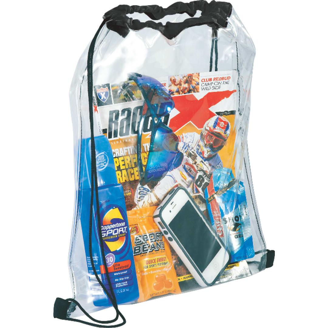 PR13289-Rally-Clear-Drawstring-Bag.jpg PR13289 Rally Clear Drawstring Bag