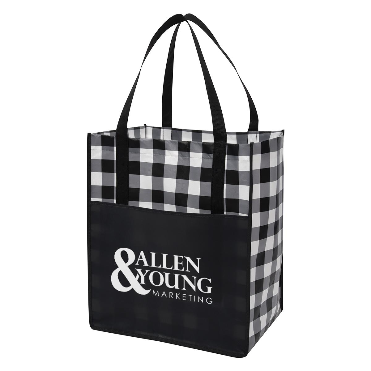 PR13343-Northwoods-Laminated-Non-Woven-Tote-Bag.jpg PR13343 Northwoods Laminated Non Woven Tote Bag