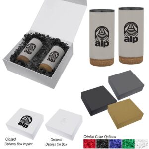 PR13659 16 Oz. Wellington Stainless Steel Tumbler Gift Set