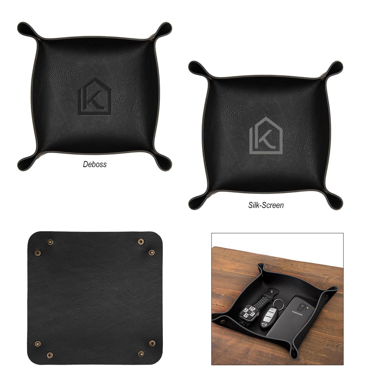 PR13953-Leatherette-Catchall-Tray.jpg PR13953 Leatherette Catchall Tray