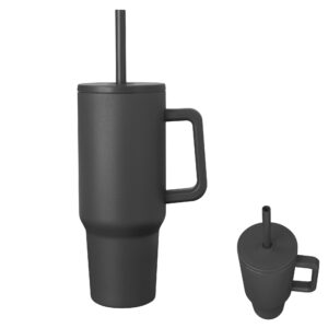 Custom Promotional Products 13 PR14109 1 BLACK DECORATED 40 Oz. Full Color Jackson Intrepid Stainless Steel Tumbler