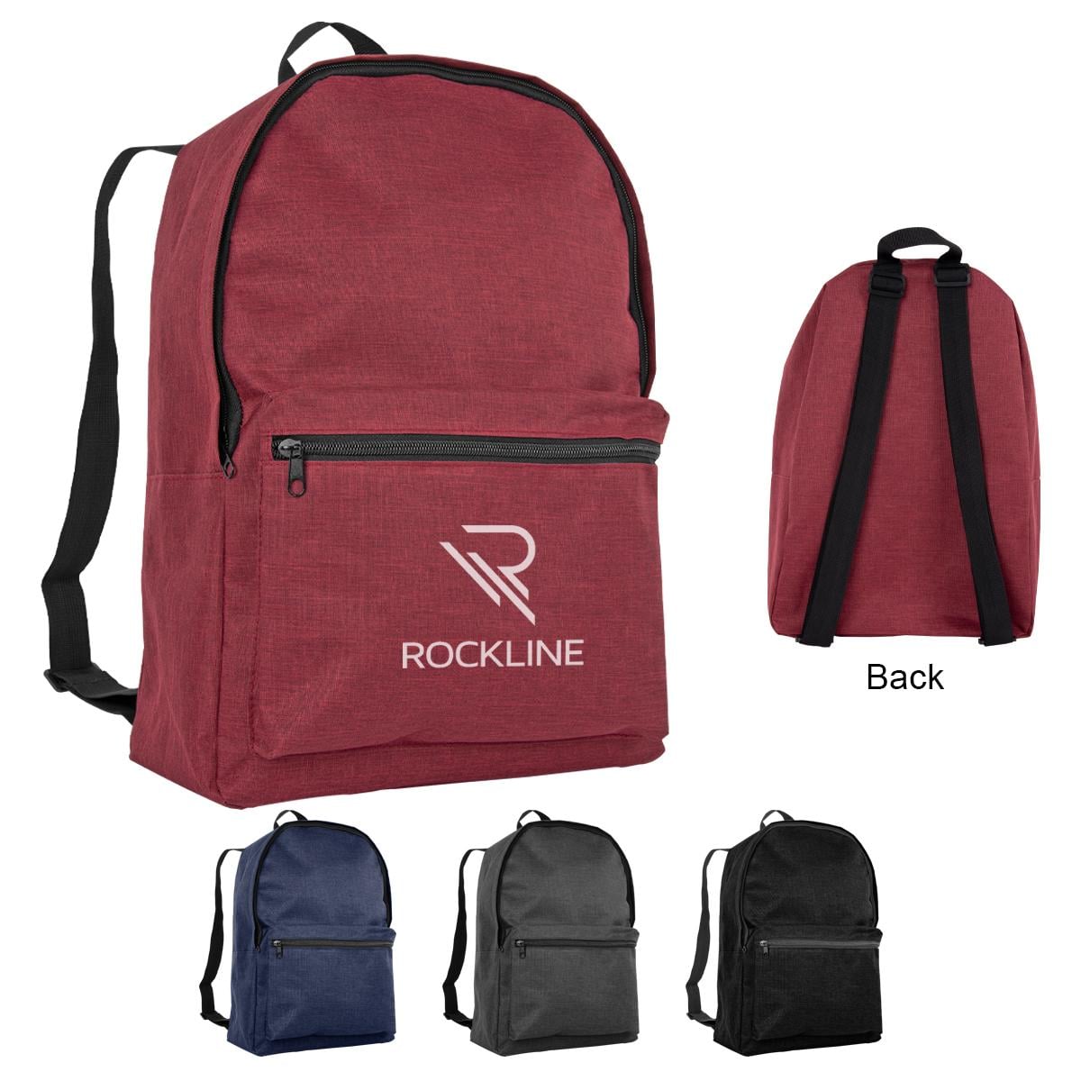 PR14125-Boardwalk-Heathered-Backpack.jpg PR14125 Boardwalk Heathered Backpack