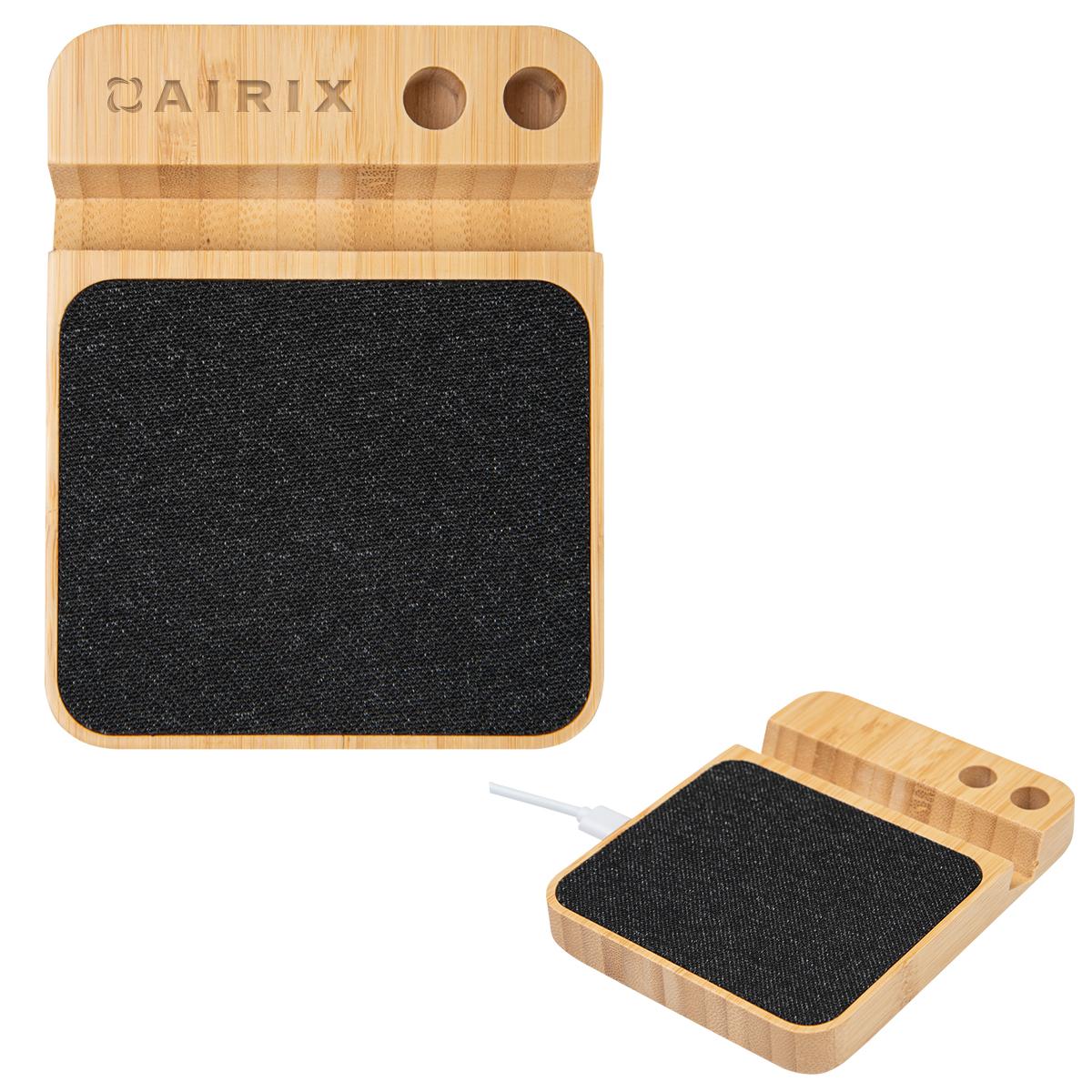 PR14191-10W-Bamboo-Wireless-Charger-With-Pen-Holder.jpg PR14191 10W Bamboo Wireless Charger With Pen Holder