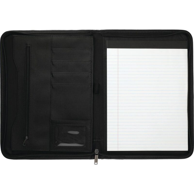 PR14483 Executive DuraHyde Zippered Padfolio FSC Mix Pape