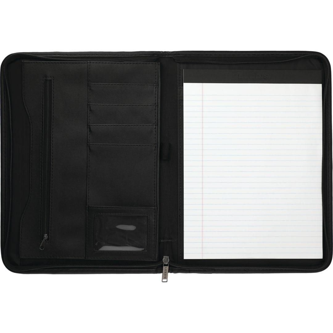 PR14483-Executive-DuraHyde-Zippered-Padfolio-FSC-Mix-Pape.jpg PR14483 Executive DuraHyde Zippered Padfolio FSC Mix Pape