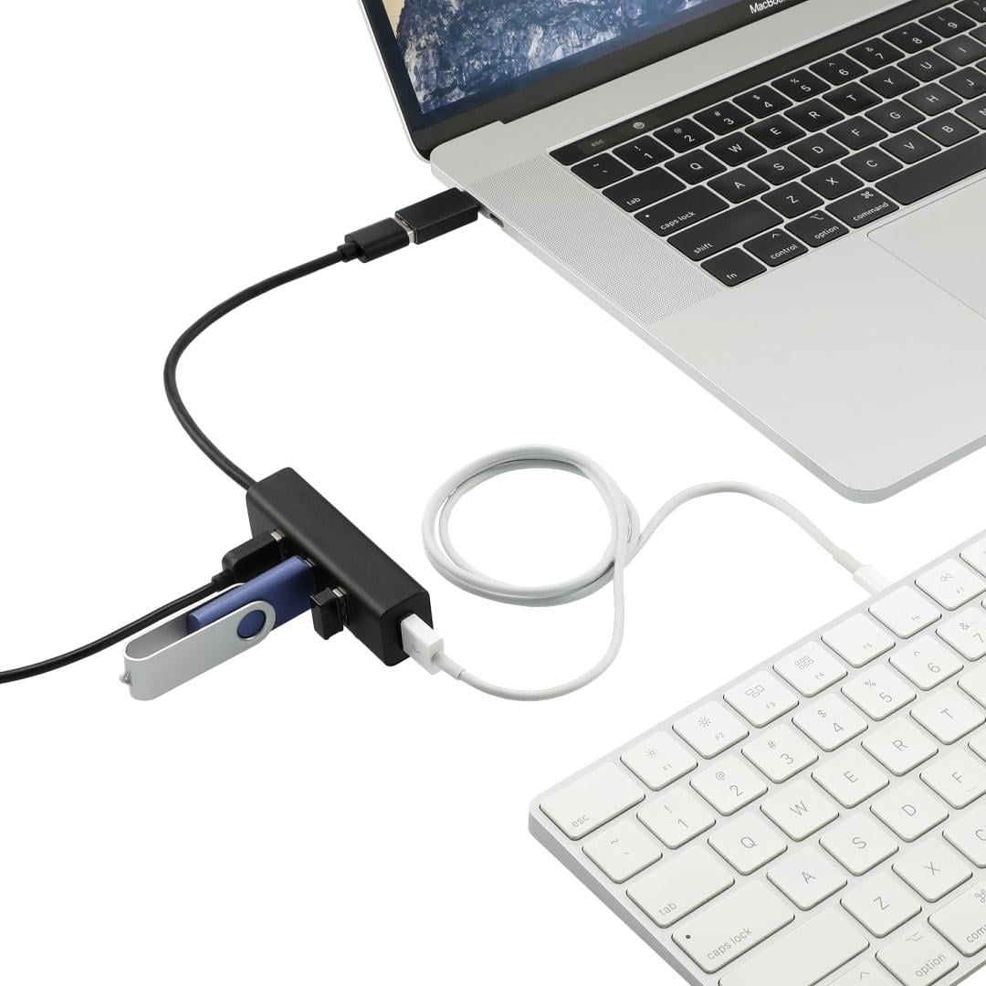 PR15101-Aluminum-4-Port-USB-3.0-Hub-with-Type-C-Adapter.jpg PR15101 Aluminum 4 Port USB 3.0 Hub with Type C Adapter