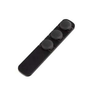 Custom Promotional Products 17 PR15103 1 BLACK DECORATED Cable Management Organizer
