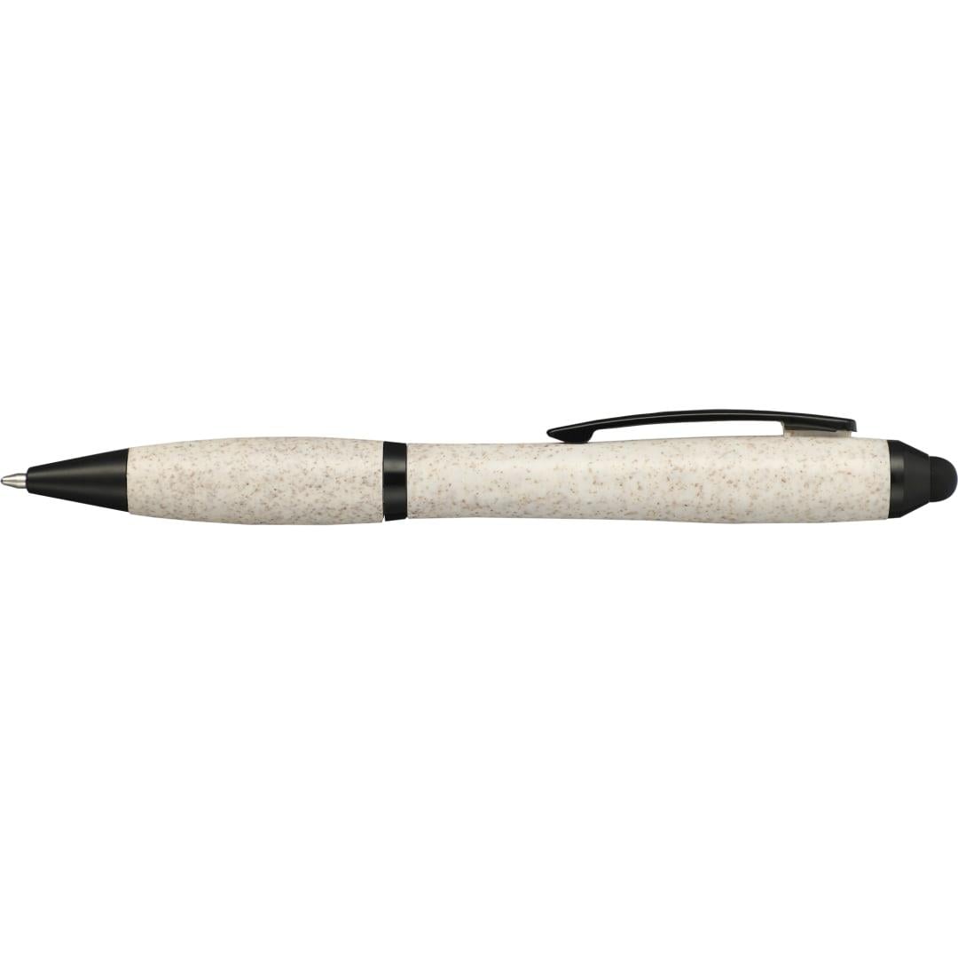PR15505-Nash-Wheat-Straw-Ballpoint-Stylus-Pen.jpg PR15505 Nash Wheat Straw Ballpoint Stylus Pen