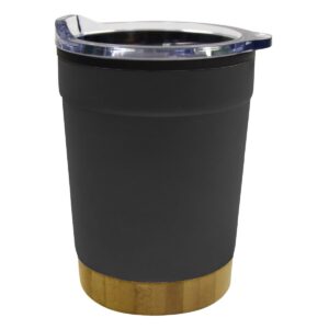PR15805 1 BLACK DECORATED 12 Oz. Nova Stainless Steel Tumbler