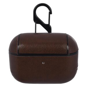 Custom Promotional Products 12 PR17183 1 BROWN DECORATED Leatherette Earpods Pouch