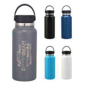 PR17449 Hydro Flask Wide Mouth With Flex Cap 32oz