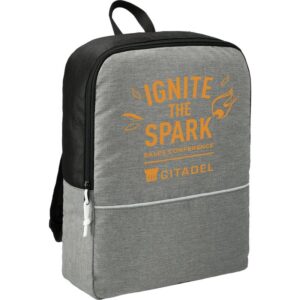 Custom Promotional Products 18 PR17459 1 Graphite GA DECORATED Stone Backpack