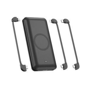 Custom Promotional Products 12 PR17785 1 BLACK DECORATED Chi Charge Pro 10000 mAh Power Bank