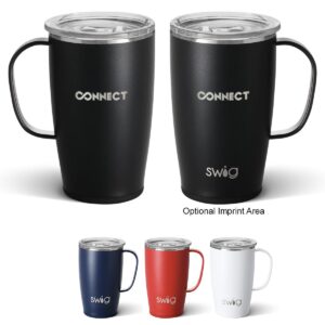 PR18153 18 Oz. Swig Life Stainless Steel Travel Tumbler