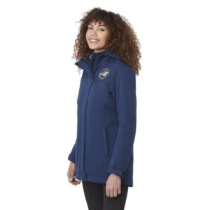 PR18367 1 River Blue 549 DECORATED LENA Eco Insulated Jacket Womens