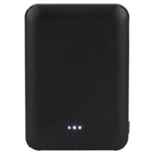 PR18403 1 Black BK DECORATED UltraPwr 4000 mAh Power Bank with Type C Output