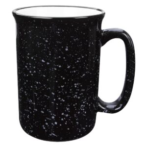 Custom Promotional Products 17 PR18651 1 BLACK DECORATED 14 Oz. Tall Campfire Mug