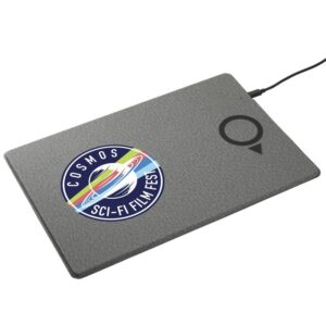 Custom Promotional Products 15 PR19311 1 Gray GY DECORATED MagClick Fast Wireless Charging Desk Organizer