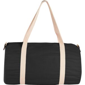 PR19669 Barrel 18 5oz Cotton Canvas Duffel Bag