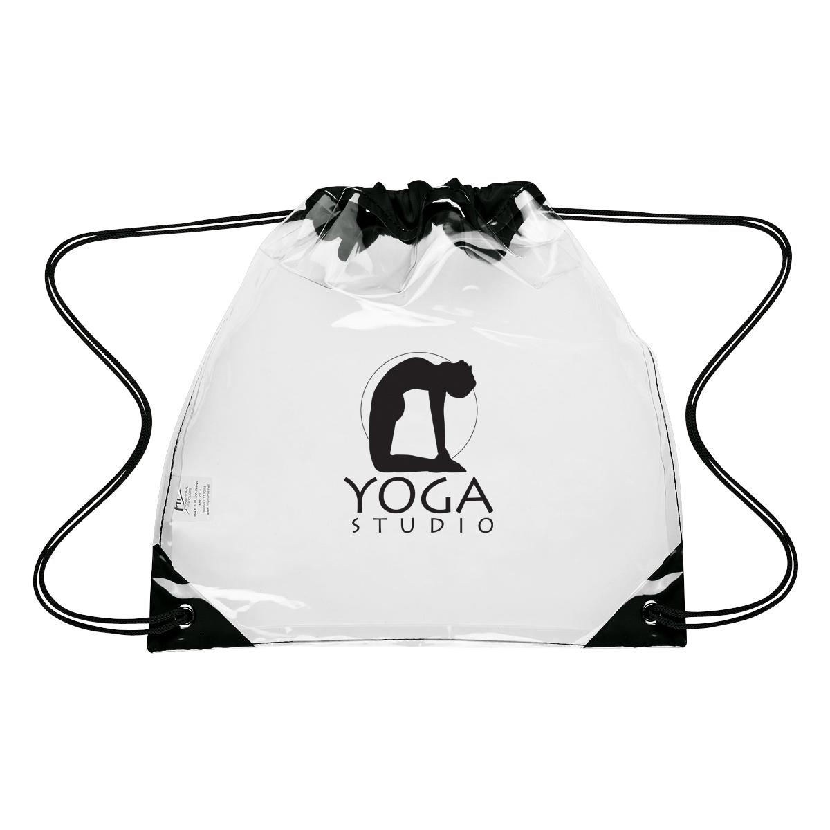 PR19753-Touchdown-Clear-Drawstring-Backpack.jpg PR19753 Touchdown Clear Drawstring Backpack