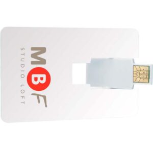 PR19917 4 GB Flip Card USB 2.0 Flash Drive