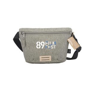 Custom Promotional Products 2 PR20097 1 Gray GY DECORATED The Goods Recycled Fanny Pack
