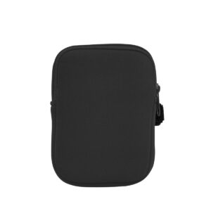 PR20649 1 BLACK DECORATED Intrepid Water Bottle Pouch