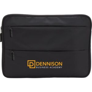 Custom Promotional Products 4 PR20855 1 Black BK DECORATED Daybreak Recycled 15 Laptop Sleeve