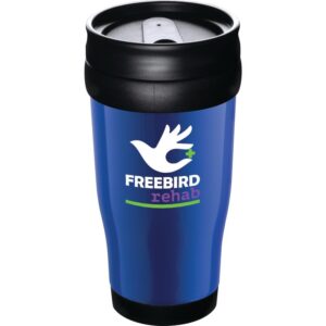 Custom Promotional Products 2 PR21737 1 Blue BL DECORATED Columbia 16oz Insulated Tumbler