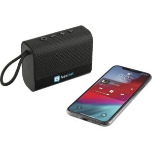 Custom Promotional Products 7 PR21743 1 Black BK DECORATED Fabric Banner Waterproof Bluetooth Speaker