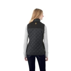 PR21897 1 Black DECORATED Womens SHEFFORD Heat Panel Vest