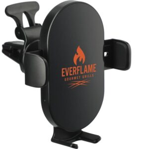 PR21979 1 Black BK DECORATED Aero Wireless Charging Phone Mount