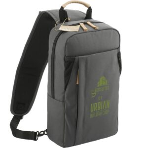 Custom Promotional Products 7 PR22017 1 Charcoal CA DECORATED Aft Recycled Sling