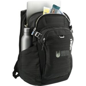 PR22021 1 Black BK DECORATED Thule Construct 15 Computer Backpack 24L