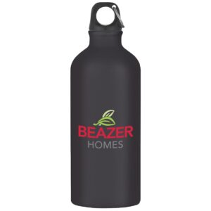 Custom Promotional Products 4 PR22371 1 BLACK DECORATED 20 Oz. Aluminum Tundra Bike Bottle