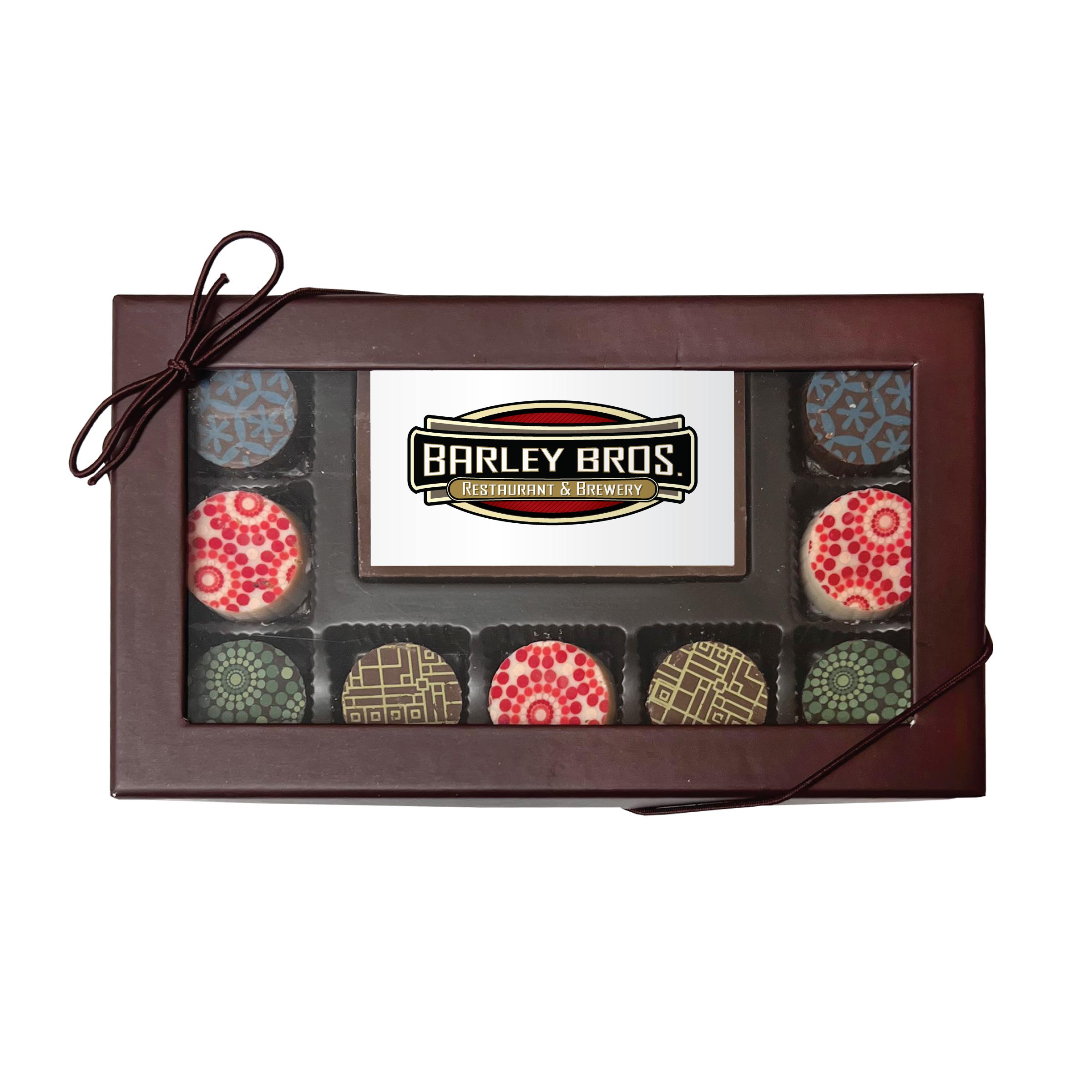 PR22617-Custom-Printed-Chocolate-Bar-With-9-Truffles.jpg PR22617 Custom Printed Chocolate Bar With 9 Truffles