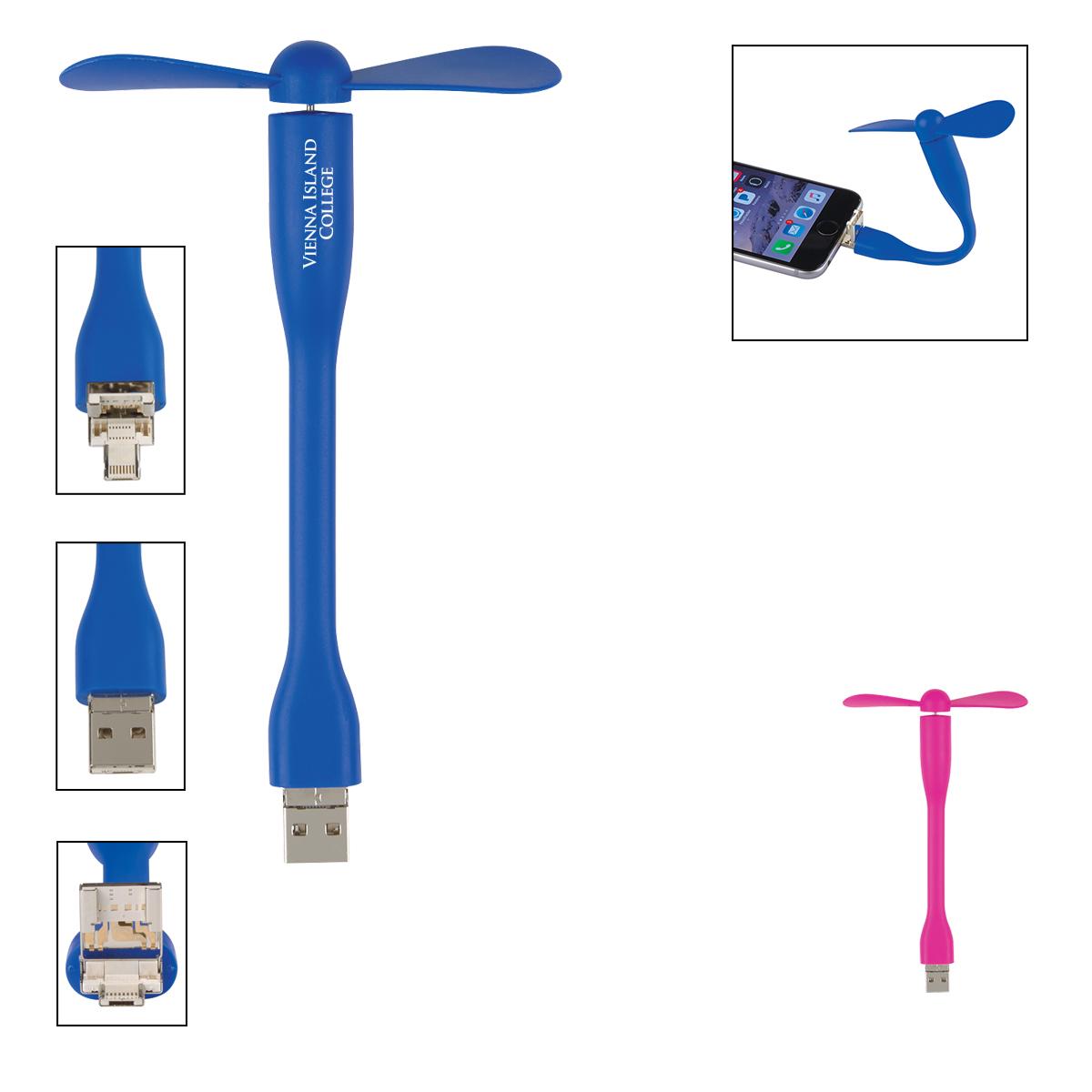 PR22847-Mini-USB-Fan-With-3-Way-Connector.jpg PR22847 Mini USB Fan With 3 Way Connector