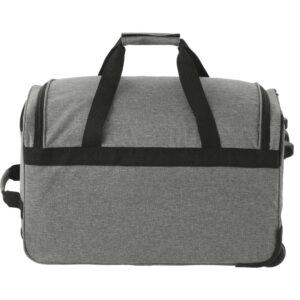 PR22903 Graphite Recycled Wheeled Duffel