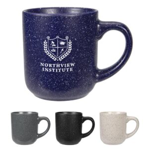 PR23321 14 Oz. Speckled Matte Ceramic Mug