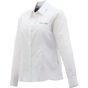 PR23601 1 White 125 DECORATED Womens PRESTON Long Sleeve Shirt
