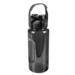 Custom Promotional Products 21 PR23627 2 TRANSLUCENT CHARCOAL DECORATED 68 OZ. MOTIVATIONAL WATER BOTTLE