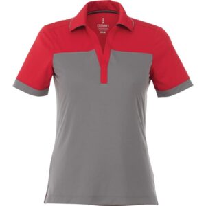 Custom Promotional Products 9 PR23863 1 Team Red DECORATED Womens MACK Short Sleeve Polo