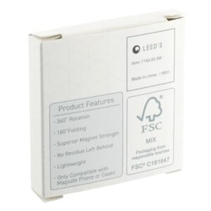 PR23899 MagClick Phone Ring Holder and Stand