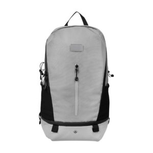 PR24451 1 GRAY WITH BLACK DECORATED BrandCharger Nomad Eco Backpack