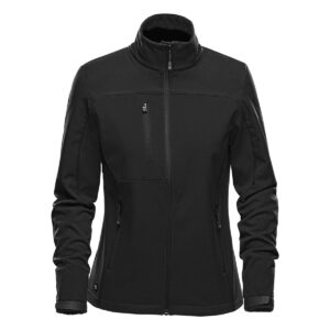 Custom Promotional Products 18 PR24597 2 Blackblack DECORATED Stormtech Cascades Womens Softshell
