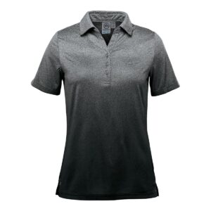 Custom Promotional Products 19 PR24681 1 CARBON HEATHER DECORATED Stormtech Mirage Womens Polo