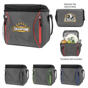 PR24975 Haute Heathered 16 Can Cooler