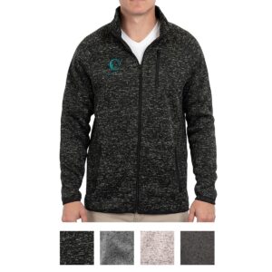 PR24995 Burnside Mens Sweater Knit Jacket