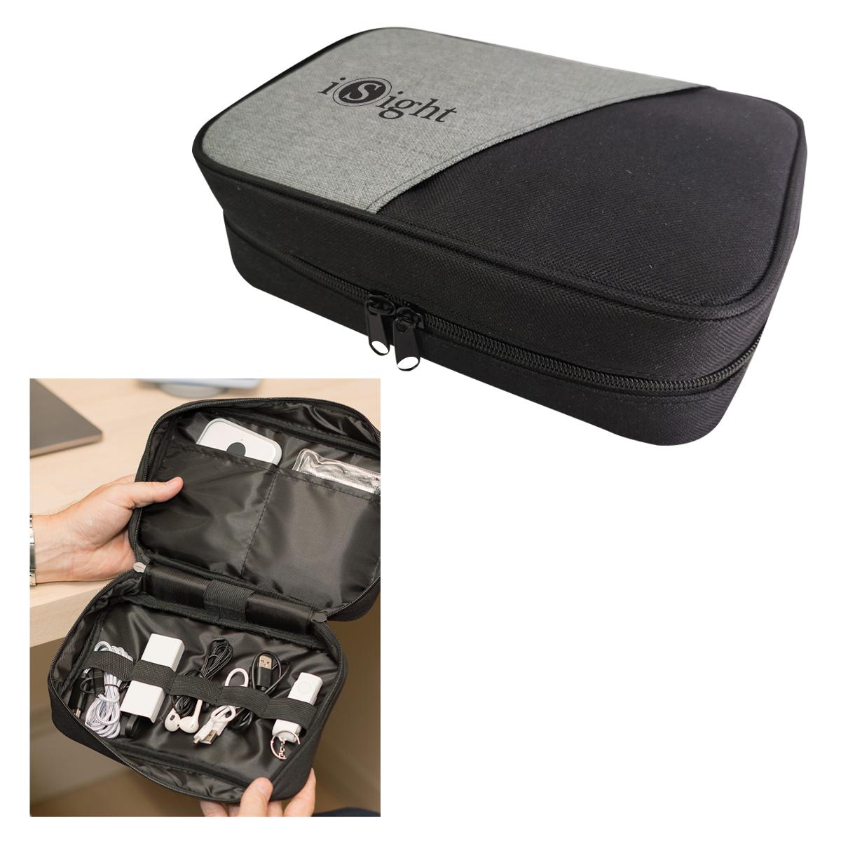 PR25001-Contempo-Heathered-Tech-Organizer.jpg PR25001 Contempo Heathered Tech Organizer